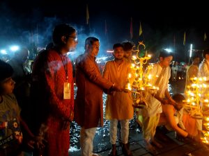 नलबाड़ी छठ घाट पर सर्व हिंदुस्तानी युवा परिषद ने किया छठ महापर्व का आयोजन