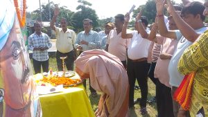 घुंघुर, शिलचर में शहीद मंगल पांडेय की जयंती मनाई गई